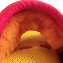 ムートン　オレンジ