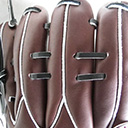 背面指通し紐　横２本